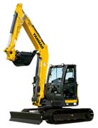Mini Escavadeira VIO 80 Yanmar para Obra Mini Escavadeira VIO 80 Yanmar para Obra