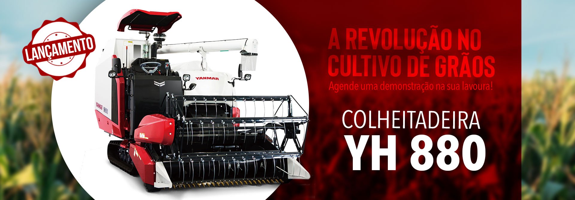 Colheitadeira Yanmar YH 880