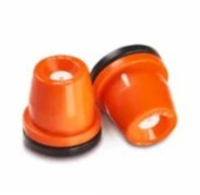 Bico pulv.cone JAC 8001 laranja - 1264787