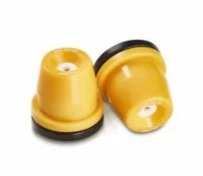 Bico pulv.cone JAC 8002 amarelo - 1265403